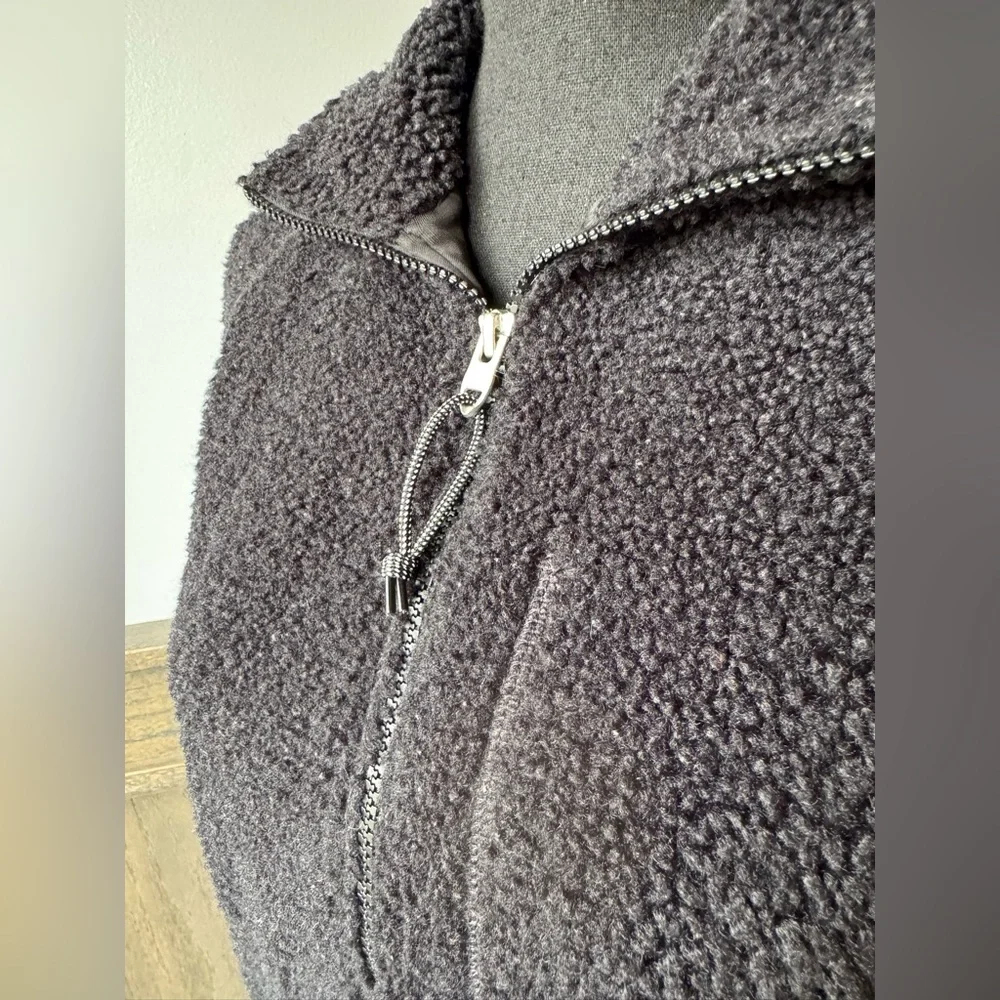 The North Face Ridge Fleece Teddy Full Zip Women's size XSmall Black - Picture 5 of 8
